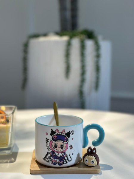 فنجان لابوبو كوستر خشب